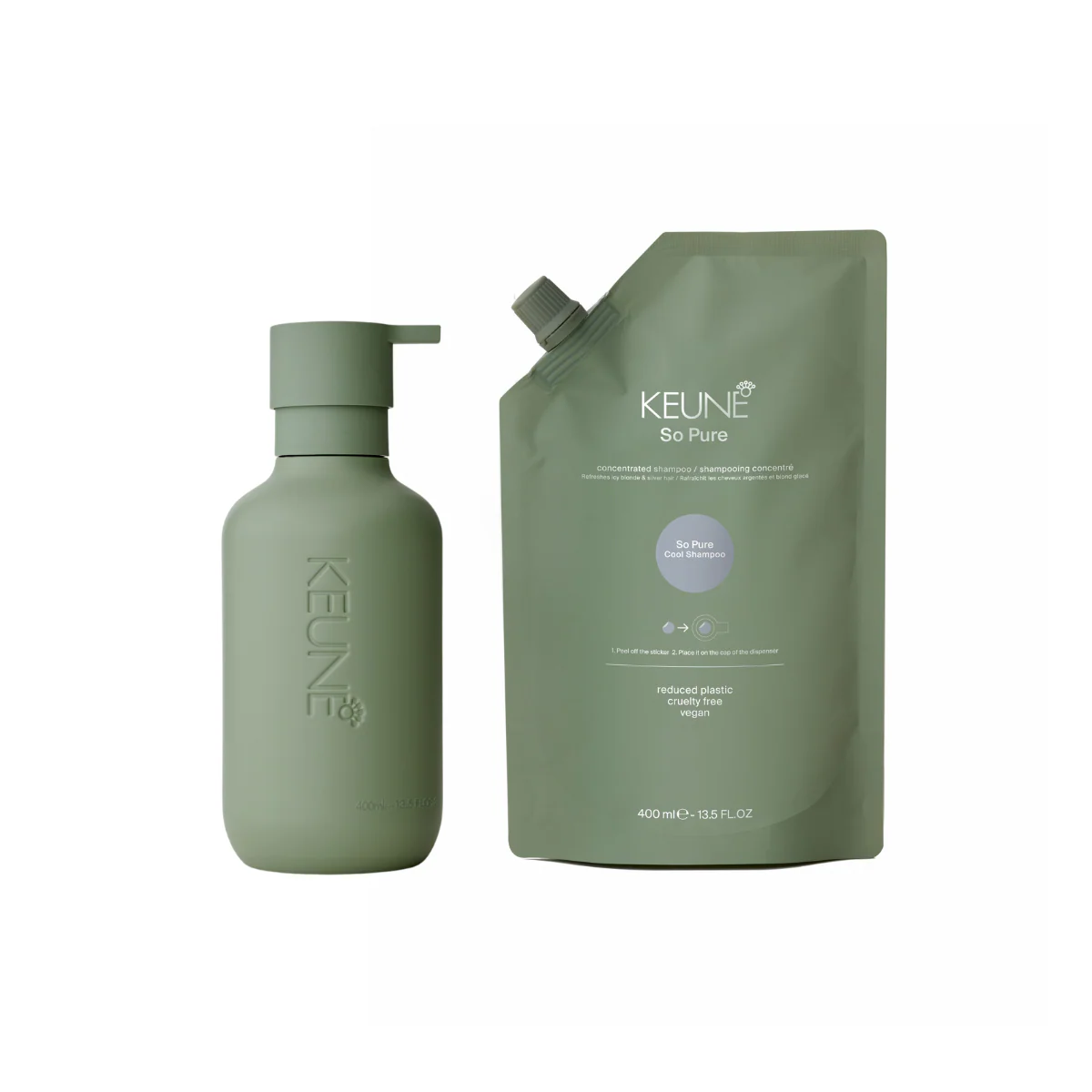 SO PURE COOL SHAMPOO REFILL 400ml - Image 3